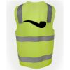 JB's Hi Vis (D+N) Zip Safety Vest Thumbnail