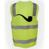 JB's Hi Vis (D+N) Zip Safety Vest Thumbnail