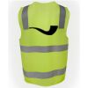 JB's Hi Vis (D+N) Zip Safety Vest Thumbnail