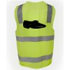 JB's Hi Vis (D+N) Zip Safety Vest Thumbnail