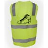 JB's Hi Vis (D+N) Zip Safety Vest Thumbnail