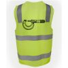 JB's Hi Vis (D+N) Zip Safety Vest Thumbnail
