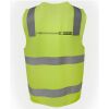 JB's Hi Vis (D+N) Zip Safety Vest Thumbnail