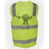 JB's Hi Vis (D+N) Zip Safety Vest Thumbnail