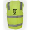JB's Hi Vis (D+N) Zip Safety Vest Thumbnail
