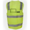 JB's Hi Vis (D+N) Zip Safety Vest Thumbnail