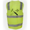 JB's Hi Vis (D+N) Zip Safety Vest Thumbnail