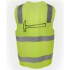 JB's Hi Vis (D+N) Zip Safety Vest Thumbnail
