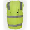 JB's Hi Vis (D+N) Zip Safety Vest Thumbnail