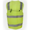 JB's Hi Vis (D+N) Zip Safety Vest Thumbnail