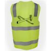 JB's Hi Vis (D+N) Zip Safety Vest Thumbnail