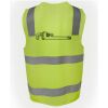 JB's Hi Vis (D+N) Zip Safety Vest Thumbnail