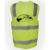 JB's Hi Vis (D+N) Zip Safety Vest Thumbnail