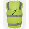JB's Hi Vis (D+N) Zip Safety Vest Thumbnail