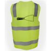 JB's Hi Vis (D+N) Zip Safety Vest Thumbnail