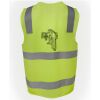 JB's Hi Vis (D+N) Zip Safety Vest Thumbnail