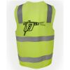 JB's Hi Vis (D+N) Zip Safety Vest Thumbnail