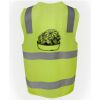 JB's Hi Vis (D+N) Zip Safety Vest Thumbnail