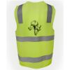 JB's Hi Vis (D+N) Zip Safety Vest Thumbnail