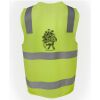 JB's Hi Vis (D+N) Zip Safety Vest Thumbnail