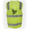 JB's Hi Vis (D+N) Zip Safety Vest Thumbnail