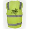 JB's Hi Vis (D+N) Zip Safety Vest Thumbnail