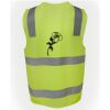 JB's Hi Vis (D+N) Zip Safety Vest Thumbnail