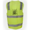 JB's Hi Vis (D+N) Zip Safety Vest Thumbnail