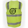 JB's Hi Vis (D+N) Zip Safety Vest Thumbnail