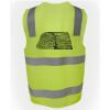 JB's Hi Vis (D+N) Zip Safety Vest Thumbnail