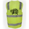 JB's Hi Vis (D+N) Zip Safety Vest Thumbnail