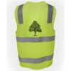 JB's Hi Vis (D+N) Zip Safety Vest Thumbnail