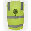 JB's Hi Vis (D+N) Zip Safety Vest Thumbnail