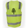 JB's Hi Vis (D+N) Zip Safety Vest Thumbnail