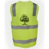 JB's Hi Vis (D+N) Zip Safety Vest Thumbnail
