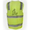 JB's Hi Vis (D+N) Zip Safety Vest Thumbnail