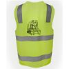 JB's Hi Vis (D+N) Zip Safety Vest Thumbnail