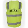 JB's Hi Vis (D+N) Zip Safety Vest Thumbnail