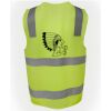 JB's Hi Vis (D+N) Zip Safety Vest Thumbnail