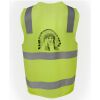 JB's Hi Vis (D+N) Zip Safety Vest Thumbnail