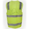 JB's Hi Vis (D+N) Zip Safety Vest Thumbnail