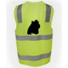 JB's Hi Vis (D+N) Zip Safety Vest Thumbnail