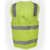 JB's Hi Vis (D+N) Zip Safety Vest Thumbnail