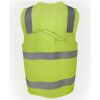 JB's Hi Vis (D+N) Zip Safety Vest Thumbnail