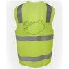 JB's Hi Vis (D+N) Zip Safety Vest Thumbnail