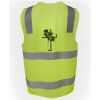 JB's Hi Vis (D+N) Zip Safety Vest Thumbnail