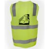 JB's Hi Vis (D+N) Zip Safety Vest Thumbnail