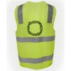 JB's Hi Vis (D+N) Zip Safety Vest Thumbnail
