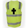 JB's Hi Vis (D+N) Zip Safety Vest Thumbnail