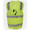 JB's Hi Vis (D+N) Zip Safety Vest Thumbnail